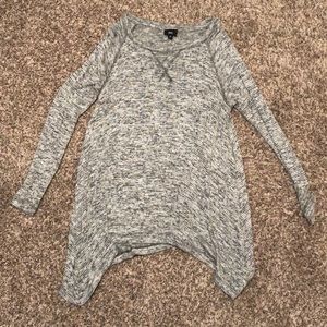 Long sleeve sweater tunic